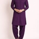 Purple Premium Kurta Shalwar
