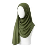 Olive Green Chiffon Hijab