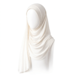 Off-White Chiffon Hijab