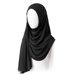 Cream Beige Chiffon Hijab