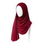 Maroon Chiffon Hijab