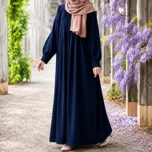 Royal Navy Pleated Abaya