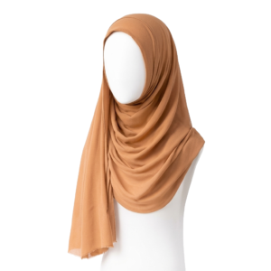 Camel Tan Chiffon Hijab